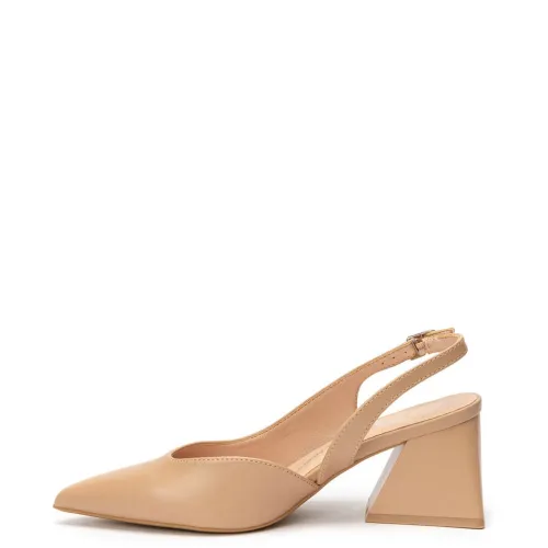 G1846BE Γυναικείο Slingback BETSY Μπεζ