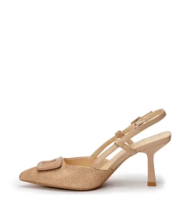 G1847BE Γυναικείο Slingback BETSY Μπεζ