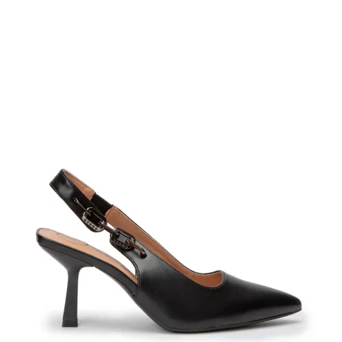 G1848B Γυναικείο Slingback BETSY Μαύρο