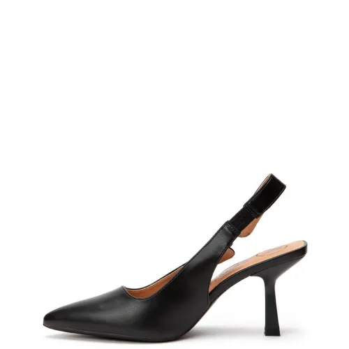 G1848B Γυναικείο Slingback BETSY Μαύρο