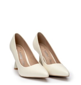 G1850W Γυναικεία Γόβα BETSY Λευκό