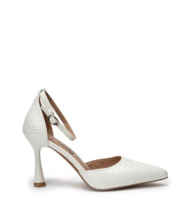 G1852W Γυναικεία Γόβα BETSY Λευκό