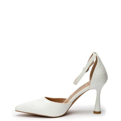 G1852W Γυναικεία Γόβα BETSY Λευκό