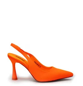 G1853OR Γυναικείο Slingback BETSY Πορτοκαλί