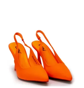 G1853OR Γυναικείο Slingback BETSY Πορτοκαλί
