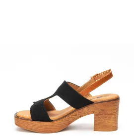 G1865B Γυναικείο Πέδιλο BLONDIE Μαύρο