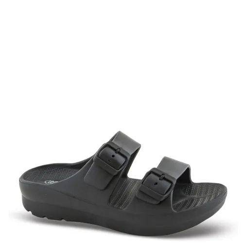 G1871B Woman's Flip Flop CUBANITAS Black