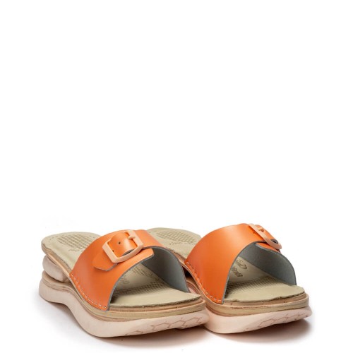 G1875OR Women's Anatomic Slipper Biancomolina Orange G1875OR Women's Anatomic Slipper Biancomolina Orange