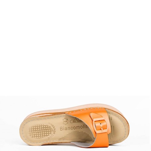 G1875OR Women's Anatomic Slipper Biancomolina Orange G1875OR Women's Anatomic Slipper Biancomolina Orange