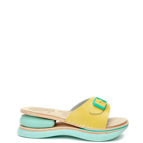 G1875Y Women's Anatomic Slipper Biancomolina Yellow G1875Y Women's Anatomic Slipper Biancomolina Yellow