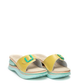 G1875Y Women's Anatomic Slipper Biancomolina Yellow G1875Y Women's Anatomic Slipper Biancomolina Yellow