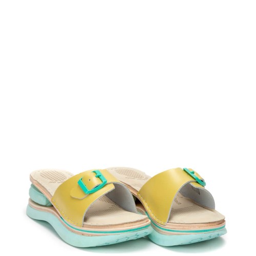 G1875Y Women's Anatomic Slipper Biancomolina Yellow G1875Y Women's Anatomic Slipper Biancomolina Yellow
