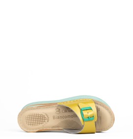 G1875Y Women's Anatomic Slipper Biancomolina Yellow G1875Y Women's Anatomic Slipper Biancomolina Yellow