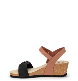 G1898B Γυναικεία Πλατφόρμα  Vesna Μαύρο