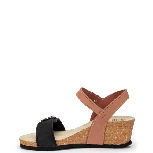 G1898B Γυναικεία Πλατφόρμα  Vesna Μαύρο