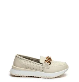 G1901BE Γυναικείο Loafers Aerostep Mπεζ