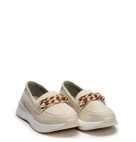 G1901BE Γυναικείο Loafers Aerostep Mπεζ