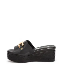 G1902B Γυναικεία Παντόφλα BLONDIE Μαύρο