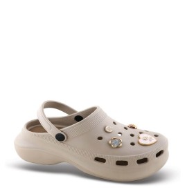 G1904BE Woman's Clogs CUBANITAS Beige G1904BE Woman's Clogs CUBANITAS Beige
