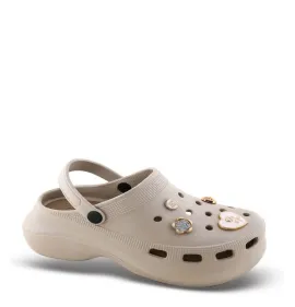 G1904BE Γυναικείο Σαμπό Θαλάσσης CUBANITAS Μπεζ