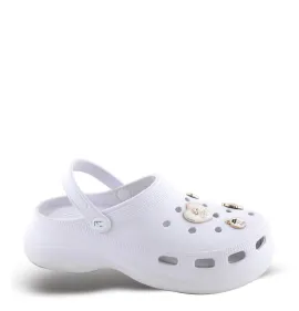 G1904W Γυναικείο Σαμπό Θαλάσσης CUBANITAS Λευκό