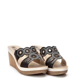 G1908B Γυναικεία Ανατομική Παντόφλα INBLU Mαύρο