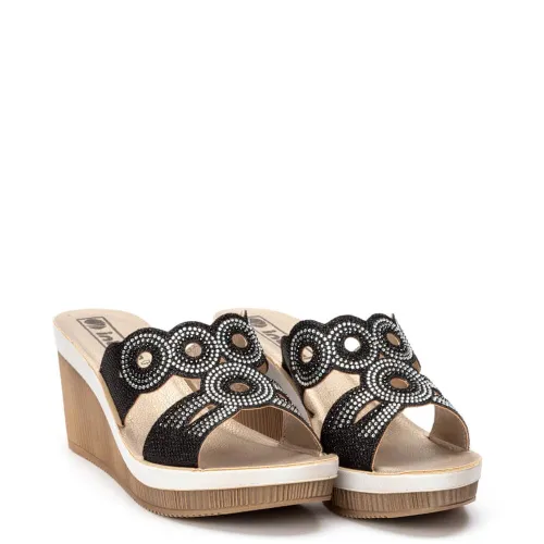 G1908B Women's Anatomic Slippers INBLU Black G1908B Women's Anatomic Slippers INBLU Black