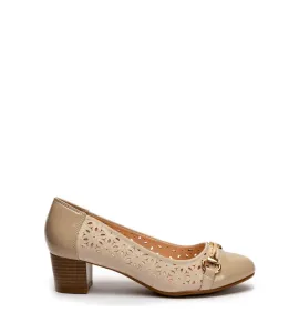 G1915BE Γυναικείο Γοβάκι Blondie Μπεζ