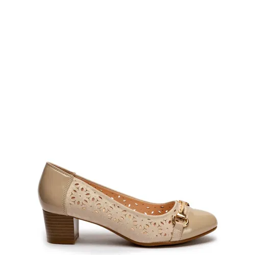 G1915BE Γυναικείο Γοβάκι Blondie Μπεζ