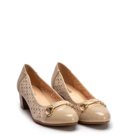 G1915BE Γυναικείο Γοβάκι Blondie Μπεζ