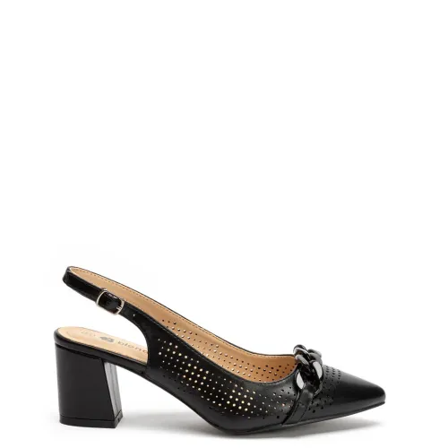 G1916B Γυναικείο Slingback BLONDIE Μαύρο G1916B Γυναικείο Slingback BLONDIE Μαύρο