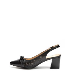 G1916B Γυναικείο Slingback BLONDIE Μαύρο