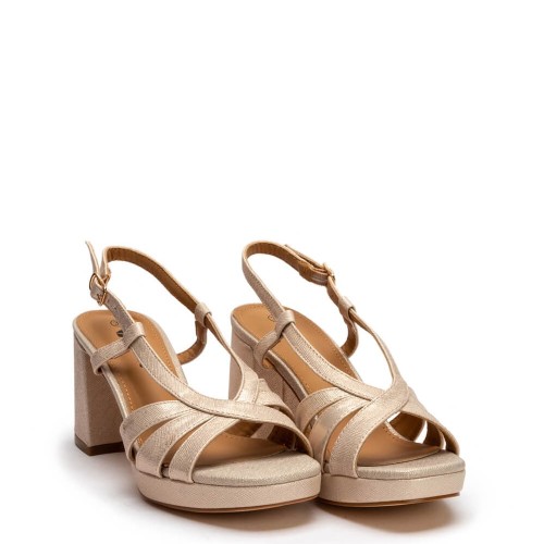 G1918LG Women's Sandal BLONDIE Light Gold G1918LG Women's Sandal BLONDIE Light Gold