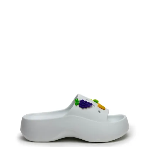 G1923W  Women's Flip Flop SABINO White