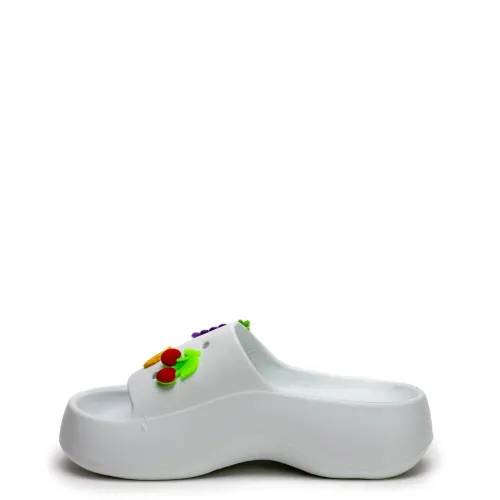 G1923W  Women's Flip Flop SABINO White