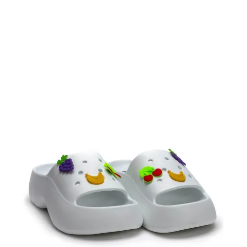 G1923W  Women's Flip Flop SABINO White