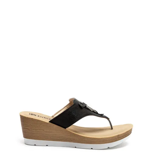 G1937B Women's Anatomic Slippers INBLU Black G1937B Women's Anatomic Slippers INBLU Black