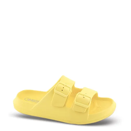 G1942Y Women's Flip Flops CUBANITAS Yellow
