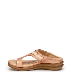 G1982CO Γυναικεία Ανατομική Παντόφλα ZAK SHOES Χαλκός