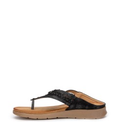 G1983B Γυναικεία Παντόφλα ZAK SHOES Μαύρο