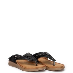 G1983B Γυναικεία Παντόφλα ZAK SHOES Μαύρο