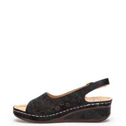 G1995B Γυναικείο Ανατομικό Πέδιλο ZAK SHOES Μαύρο G1995B Γυναικείο Ανατομικό Πέδιλο ZAK SHOES Μαύρο