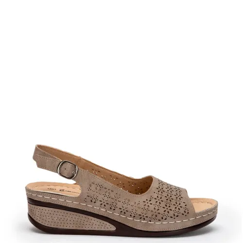 G1995P Γυναικείο Ανατομικό Πέδιλο ZAK SHOES Πούρο