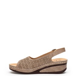 G1995P Γυναικείο Ανατομικό Πέδιλο ZAK SHOES Πούρο