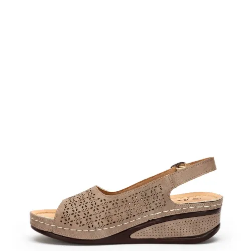 G1995P Γυναικείο Ανατομικό Πέδιλο ZAK SHOES Πούρο