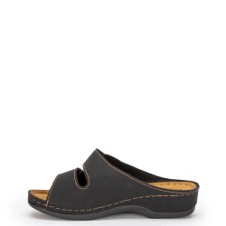 G2006B Women's Anatomic Slippers INBLU Black