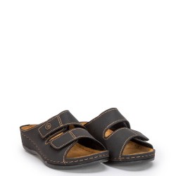 G2006B Women's Anatomic Slippers INBLU Black