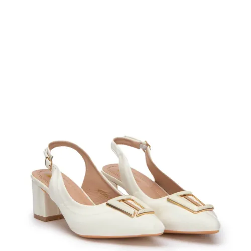 G2007W Women's Slingback ZAK SHOES White