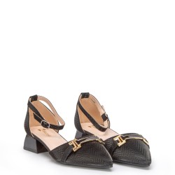 G2008B Γυναικείο Slingback ZAK SHOES Μαύρο