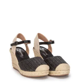 G2009B Γυναικεία Εσπαντρίγια-Πλατφόρμα ZAK SHOES Μαύρο